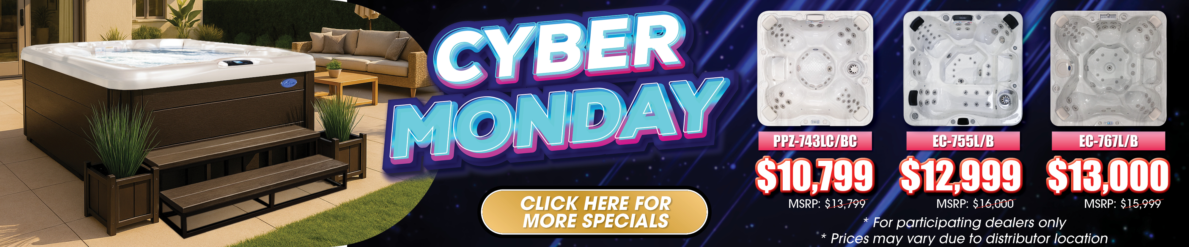 Calspas hot tub being used in a family setting - Pflugerville